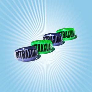 Image of BITRAXUAL, Lucite Rings