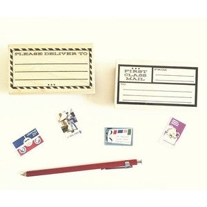 Image of Vintage Inspired Border Address Stamps