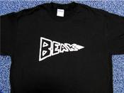 Image of BEAK> black logo design shirt 