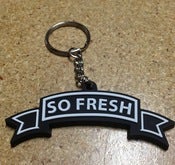Image of SO FRESH CLOTHING "BANNER" KEYCHAIN