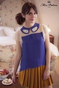 Image of English Tea Top (blue)