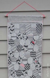 Image of Feathers / Hand Illustrated Wall Hanging