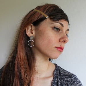 Image of Double Circle Studs
