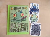 Image of Cthulhu Birthday Card