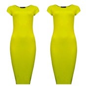 Image of Yellow Bone Dress