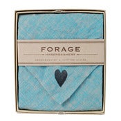 Image of pool linen heart {handkerchief}