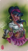 Image of "Coffee Gal" Mini Print by Joe Capobianco