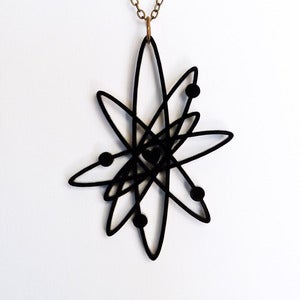 Image of Miss Atomic Necklace - Black