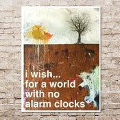 Image of alarm clocks with alexandra franzen
