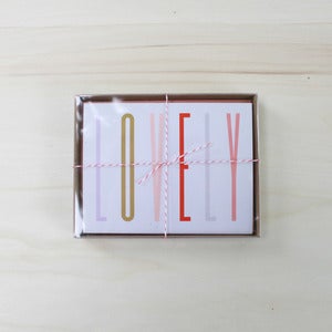 Image of Lovely Card