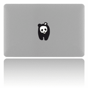 Image of MacBook sticker panda