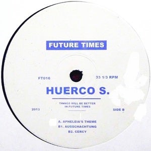 Image of Huerco S - Apheleias Theme - 12" (Future Times)