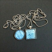 Image of Blue Lagoon in Antique Silver