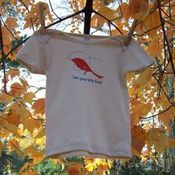 Image of "i am your little bird" tshirt- infant