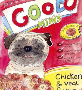 Image of Goodo Doggie Treats Original Painting