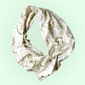 Image of Loop Scarf - Olive Quartz
