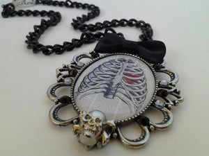 Image of Rib Caged Heart Pendant