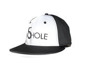 Image of NO5HOLE Black Snapback Hat