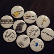 Image of 1" Button Set 1 - Arts