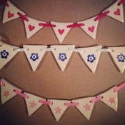 Image of mini triangle bunting