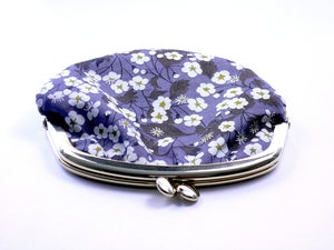 Image of Coin purse / Daisies / Grey