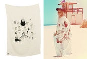 Image of MINI & MAXIMUS sacre bleu blanket