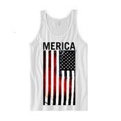 Image of MERICA! White Tank