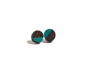 Image of Saros Studs in Wenge