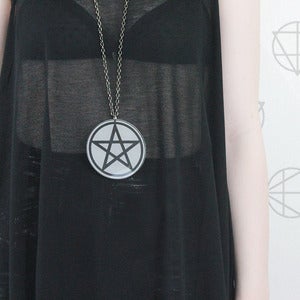 Image of PENTACLE Round Pendant