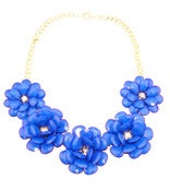 Image of 5 Rosette Statement Necklace