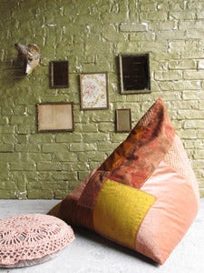 Image of Assise "Berlingot" en patchwork