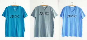 Image of COURTNEYCOURTNEY mens/unisex music/tshirt VNECK