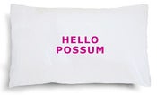 Image of iconic hello pillowcases