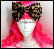 Image of ♥Sexiie Leopard Bow♥ Turban