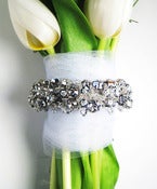 Image of Gari Rhinestone Bouquet Wrap