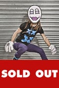 Image of Sr.CR! - Carne Kid Tee Girls - Black