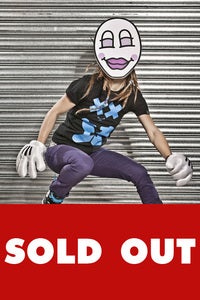 Image of Sr.CR! - Carne Kid Tee Girls - Black