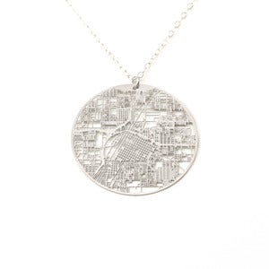 Image of Urban Gridded Earrings/Necklace - Las Vegas