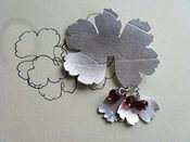 Image of Pressed Leaf Brooch...