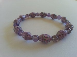 Image of Heal and Cleanse - Lavender AYA Bracelet