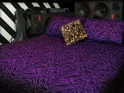 Image of Hells Blankets 'Bruised Zebra' Quilt Set