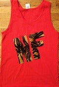 Image of NF Tiger print Tank red