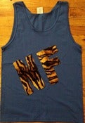 Image of NF Tiger print Tank blue