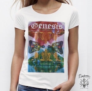 Image of T-shirt femme S3APVNK Genesis Only love conquers hate