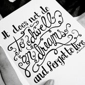 Image of Custom Lettering Commission