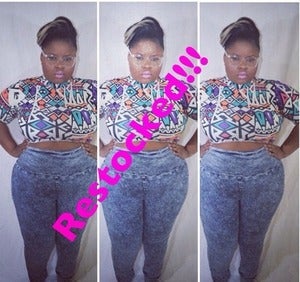 Image of Acid High Waist Jeans