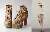 Image of Jeffery campbell lita floral Platform Heel 39
