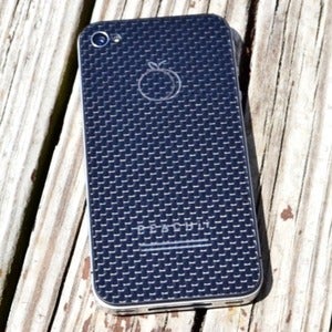 Image of iKarbonBak - with Black or White Bezel