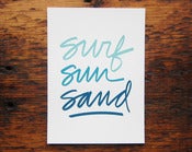 Image of Surf Sun Sand