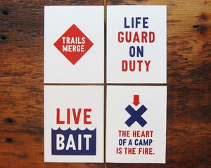 Image of Bait + Trails Card Set